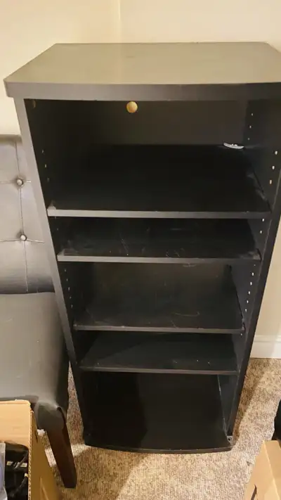 Stereo equipment stand/bookshelf, View more