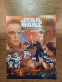 Starwars Attack of the Clones Movie Story book 2002