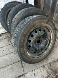 185/65R15 Tires + Wheels