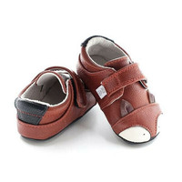 Jack & Lily My Mocs Mid Brown FoxSize 6-12months