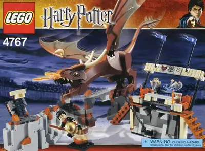 LEGO Harry Potter 4767 Harry and the Hungarian Horntail No Box, View more