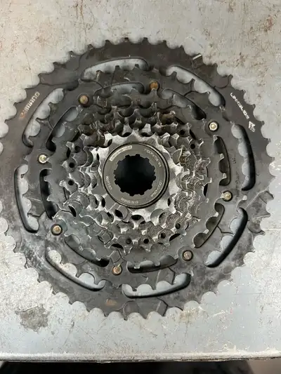 9 speed cassette 11-46 Shimano Linkglide, View more