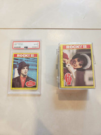 1979 Rocky II movie card collection.Includes all 99 cards.The fi
