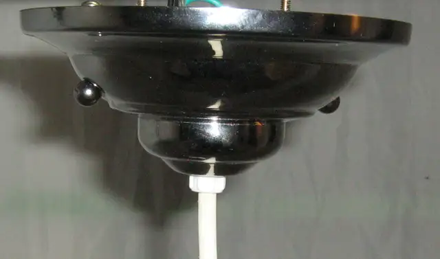 Vintage MCM Murano Multicolor Swirl Glass Pendant Light in Indoor Lighting & Fans in City of Toronto - Image 6