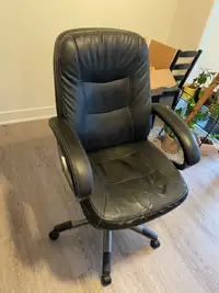 Office desk and chair 