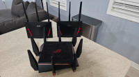 ASUS Gaming Router Tri-Band WiFi (GT-AC5300) & Qty 2 (RT-AC86U)