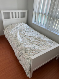 Single bed IKEA with mattress 