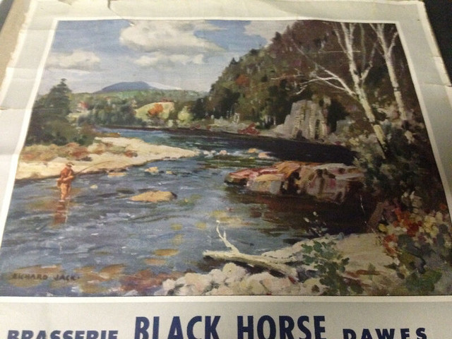 1948 BRASSERIE BLACK HORSE DAWES MONTREAL CALENDAR - PARKER PICK in Arts & Collectibles in Mississauga / Peel Region - Image 3