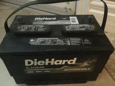 Die Hard battery , like new. Car had major issues. I kept the battery. Used for 1 month. Stored insi...