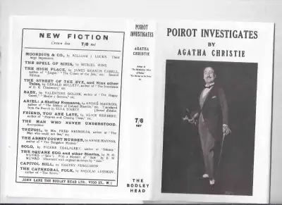 Poirot Investigates -by Agatha Christie (The 3rd Hercule Poirot Mystery ) ....................... --...