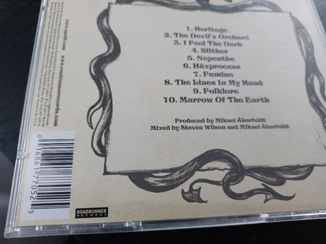 Opeth "Heritage" cd nm condition dans CD, DVD et Blu-ray  à Ouest de l’Île - Image 4