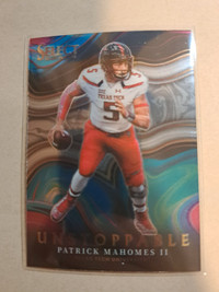 NFL Card - Patrick Mahomes II Unstoppable Insert Texas Tech