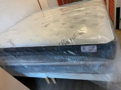 Brand New QUEEN (ECO GEL)  Mattress $499 Box $99 DELIVERY , View more