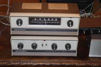 Vintage Excellent HEATHKIT STEREO SETUP, View more