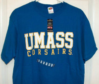 Umass Corsairs Officially Licensed Large T Shirt