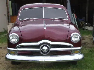 1950 FORD CLUB COUPE Flat head V8 $12000. Located 70 Mile House