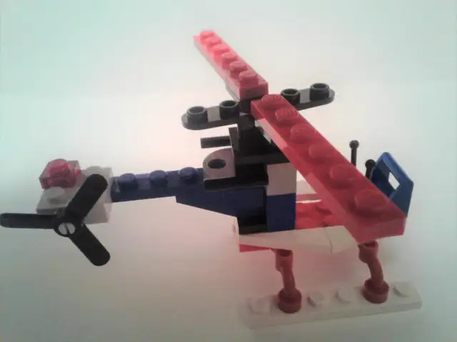 LEGO 1630-1 Mini Helicopter/w instruction VTG 199062866660729089121