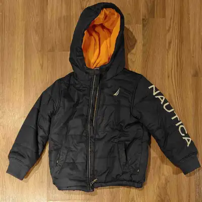 This Nautica jacket is in excellent condition. * Brand: Nautica * Size: 5 * Colour: Navy Blue with O...