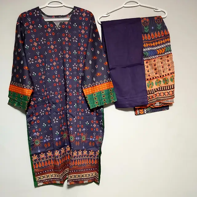 Pakistani Ladies Lawn Suits 3 Pieces Original LIMELIGHT Large in Women's - Dresses & Skirts in Mississauga / Peel Region - Image 6
