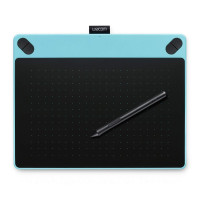 Wacom Intuos Pen & Touch Drawing Art Tablet Teal Blue CTH-690
