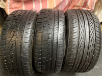 Three tire 215/35R18 high performance   Like new tread 