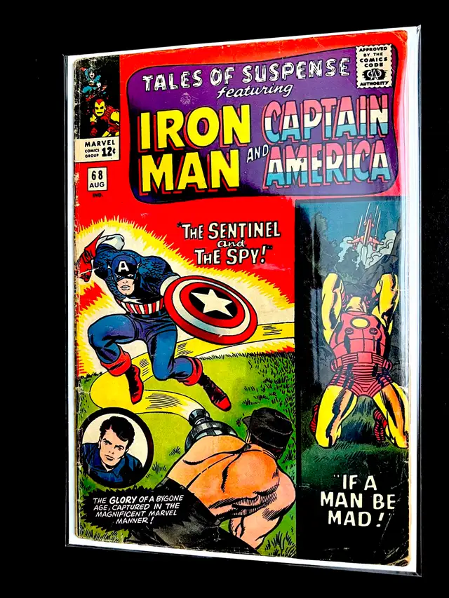 Tales of Suspense #68 IRON MAN & CAPTAIN AMERICA Aug 1965 Marvel