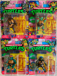 Playmates TMNT Retro Reissue Action Figures