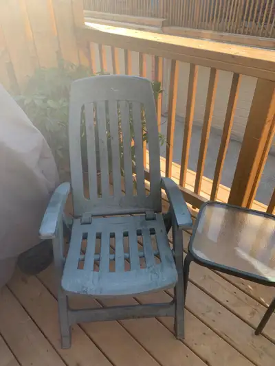Outdoor Folding Chair Chair seat:18x18”