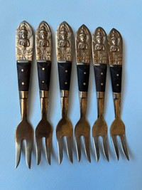 6 Vintage Siam Forks, Thailand