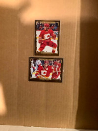 2015-16 UD Portfolio Hockey #61 J. Gaudreau #176 S. Monahan