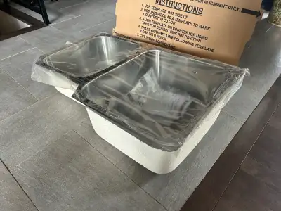 Stainless Steel Double Sink, View more
