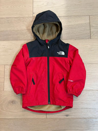 North Face Kids’ Warm Storm Rain Jackets Red size 3T and 4T- $35