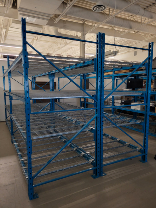Warehouse Rack Pallet Racking Like New Rack 16' long 1000 OBO Industrial Shelving & Racking