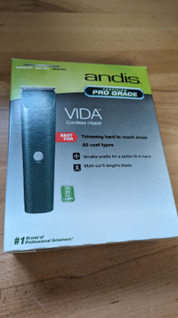 Andis Vida Wireless Adjustable Blade Pet Clipper