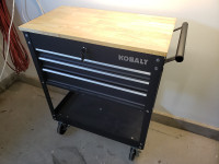 Brand new Kobalt tool cart with keys