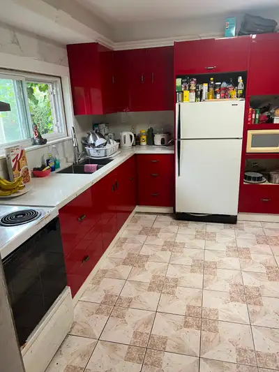 Large room with balcony on the main floor of the house with private bathroom for rent. Utilities inc...