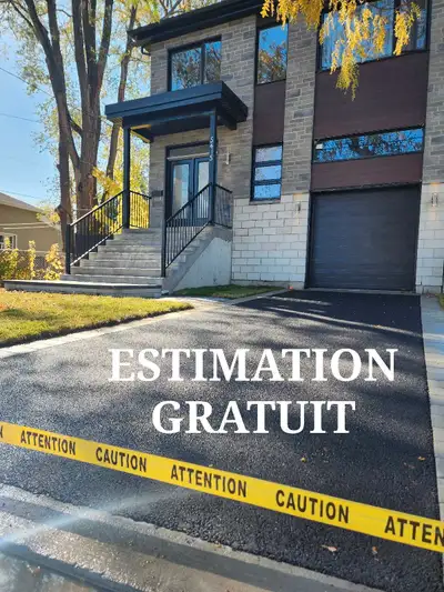 -Drainage (Put New) -Réparation Asphalte Patch -Fissure -Au Complet (arracher et remettre nouveau) -...