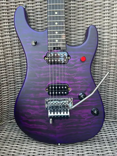 EVH 5150 Guitar Purple Quilt, View more