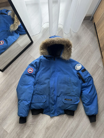 Canada Goose PBI Blue Chilliwack Winter Jacket Coat - Mens Size Small Pre - owned condition 8/10 100...