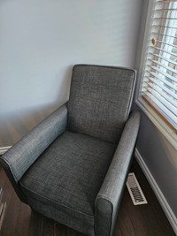 Comfy Fabric Recliner - Great Condition