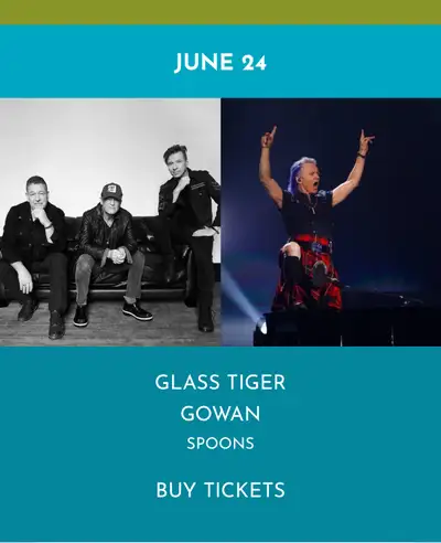 The Spoons, Gowan, and Glass Tiger Iceberg Alley Ticket, View more