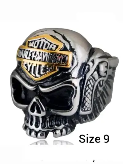 Brand New Stainless Steel Skull Ring For Sale, View more