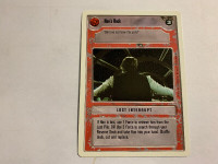 1995 Star Wars Customizable Card Game Premiere Han's Back Gaming