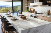 Countertops  and Backsplash - Quartz - Marble and Granite