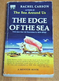 Rachel Carson The Edge Carson The Edge Of The Sea 1962 Softcover