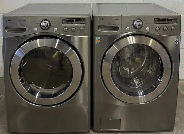 GAS Stackable Set “LG” Washer / Dryer H39/W27/D30 in Washers & Dryers in City of Toronto - Image 4