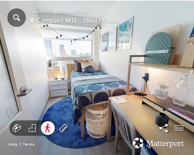 Lease Takeover - Private Bedroom at Campus1 Montreal — photo 1