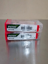 4x Victor Round Acetylene   Cutting Tip