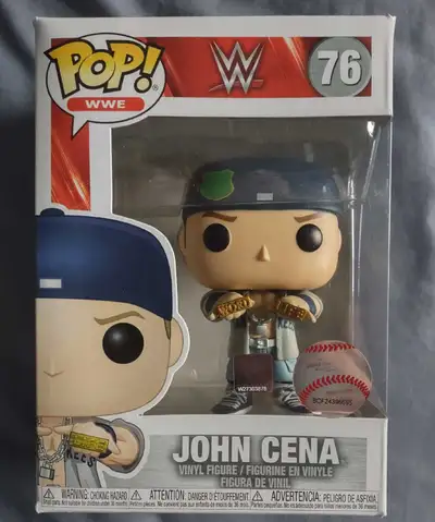 SELLING VARIOUS WWE FUNKO POPS! RARE, HARD TO FIND. EACH COMES IN SEALED FUNKO POP PROTECTOR. JOHN C...