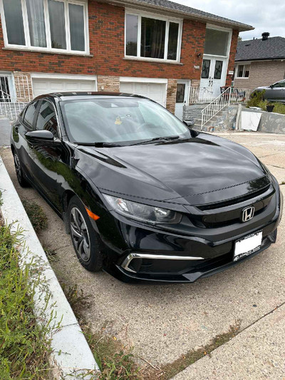 Honda civic black 2019